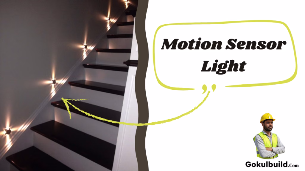 सीढ़ियों में Motion Sensor Light लगाने से पहले प्लास्टर से पहले इलेक्ट्रिकल पाइप और बॉक्स की सही तैयारी