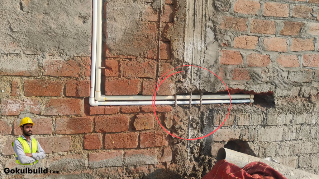 column ko cut karke pipe nikalna galat tarika